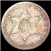 Image 1 : 1857 Nickel Three Cent NICELY CIRCULATED