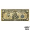 Image 1 : 1899 $5 Silver Certificate