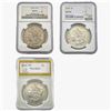 Image 1 : [3]1878-1879 Morgan Silver Dollar NGC/PGA