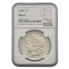 Image 4 : [4]1887 Morgan Silver Dollar ANACS/NGC/PCGS