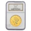 Image 1 : 1907-D $20 Gold Double Eagle NGC MS63