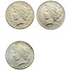 Image 1 : [3]1922-S & 1923-D Silver Peace Dollar