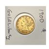 Image 1 : 1900 $5 Gold Half Eagle