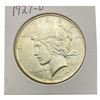 Image 1 : 1927-D UNC Silver Peace Dollar