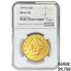Image 1 : 1899-S $20 Gold Double Eagle NGC MS61 PL
