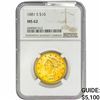 Image 1 : 1881-S $10 Gold Eagle NGC MS62