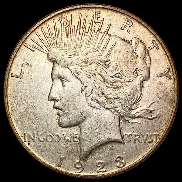 1923-D Silver Peace Dollar CLOSELY UNCIRCULATED
