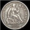1868-P Seated Liberty Half Dime LIGHTLY CIRCULATED