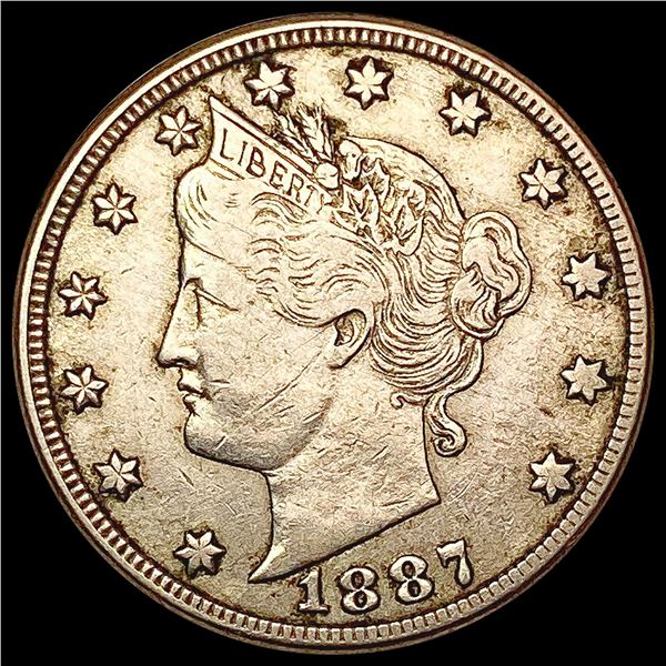 1887 Liberty Victory Nickel CLOSELY UNCIRCULATED