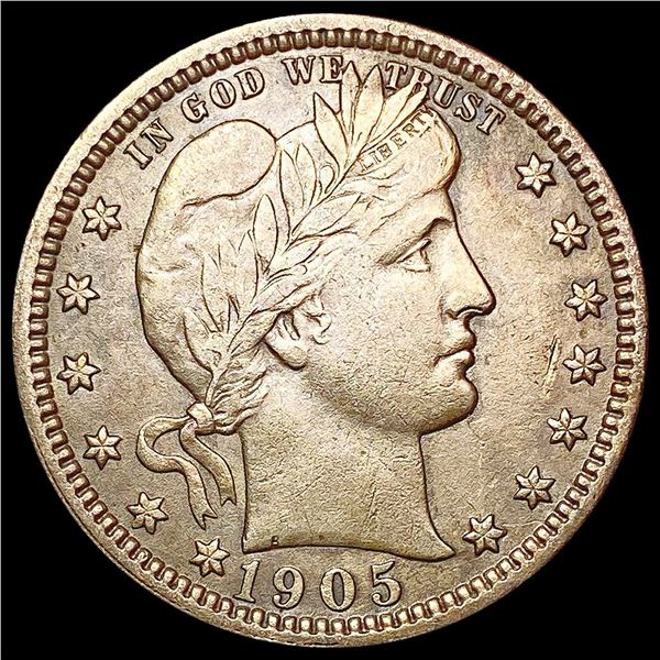 1905-O Barber Quarter CLOSELY UNCIRCULATED