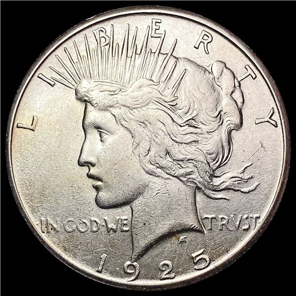 1925-S Silver Peace Dollar UNCIRCULATED