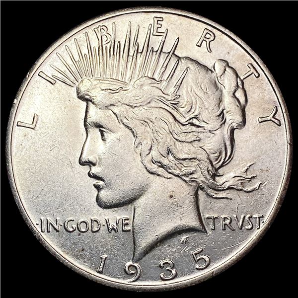 1935-S Silver Peace Dollar UNCIRCULATED
