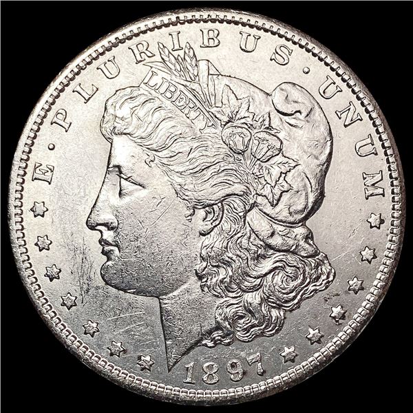 1897-S Morgan Silver Dollar UNCIRCULATED