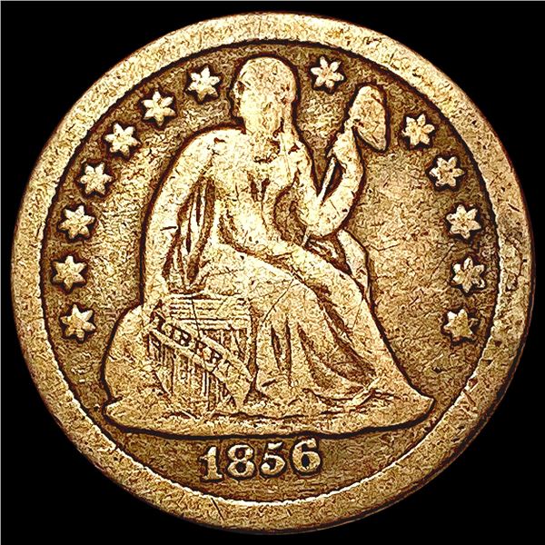 1856-O Seated Liberty Dime NICELY CIRCULATED