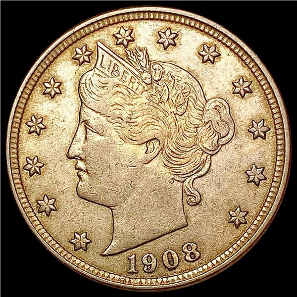 1908 Liberty Victory Nickel CLOSELY UNCIRCULATED