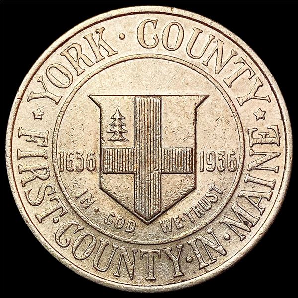 1936 York Half Dollar UNCIRCULATED