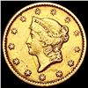 Image 1 : 1853 Rare Gold Dollar CLOSELY UNCIRCULATED