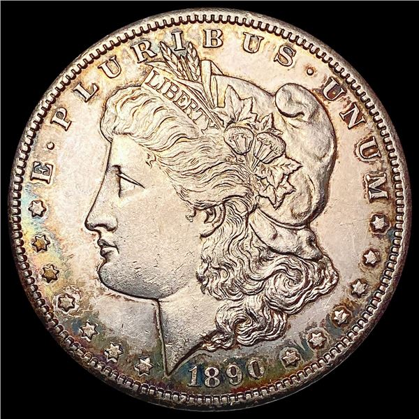 1890-CC Morgan Silver Dollar UNCIRCULATED