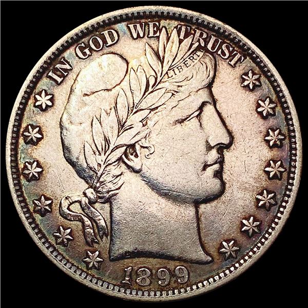 1899 Barber Half Dollar NEARLY UNCIRCULATED