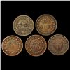 Image 2 : [5]1863-1864 Civil War Token Lot HIGH GRADE