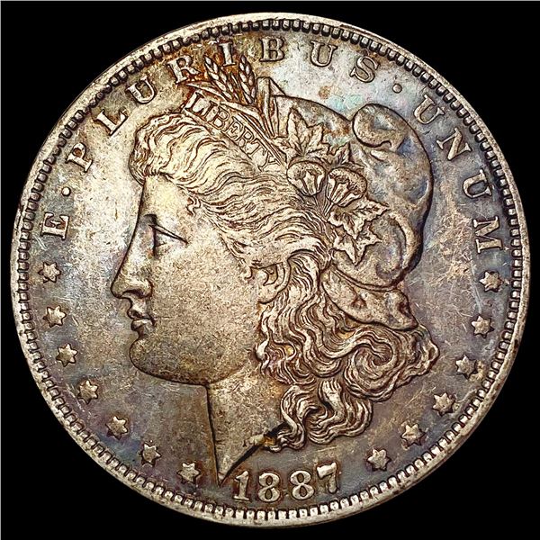 1887-O Morgan Silver Dollar NEARLY UNCIRCULATED