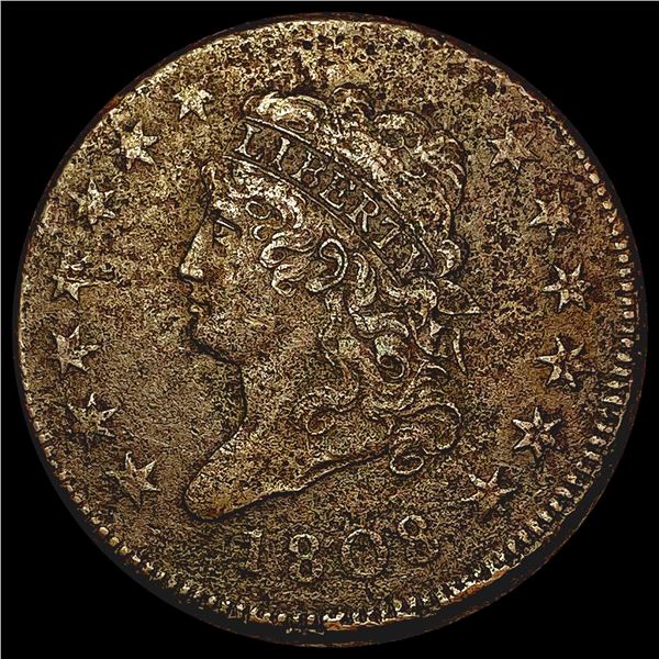 1808 Classic Head Large Cent NICELY CIRCULATED