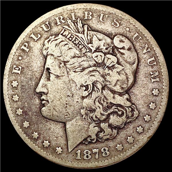 1878-CC Morgan Silver Dollar NICELY CIRCULATED
