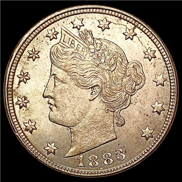 1883 No Cent Liberty Victory Nickel UNCIRCULATED