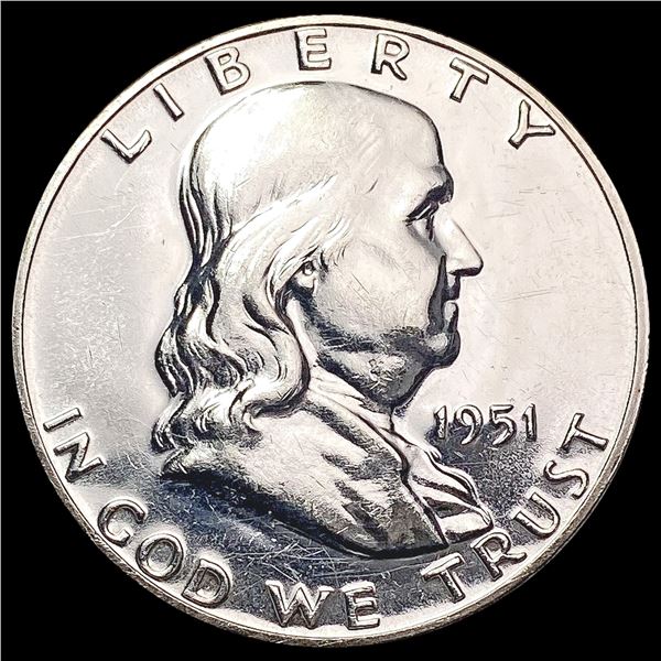 1951 Franklin Half Dollar CHOICE PROOF