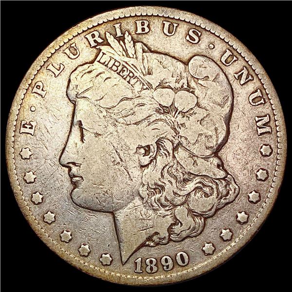 1890-CC Morgan Silver Dollar NICELY CIRCULATED