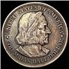Image 1 : 1892 Columbian Expo Half Dollar CLOSELY UNCIRCULATED