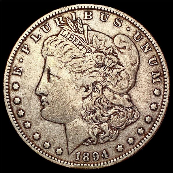 1894 Morgan Silver Dollar NEARLY UNCIRCULATED