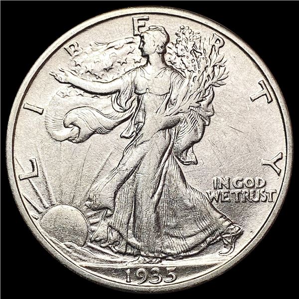 1935 Walking Liberty Half Dollar CLOSELY UNCIRCULATED