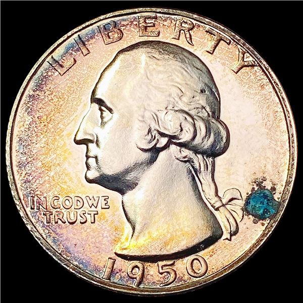 1950 Washington Silver Quarter CHOICE PROOF