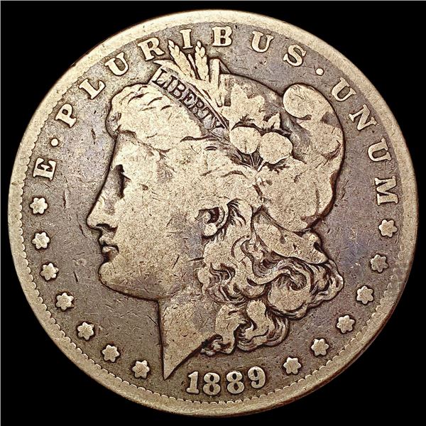1889-CC Morgan Silver Dollar NICELY CIRCULATED