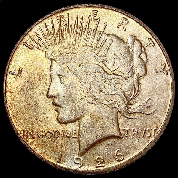 1926-S Silver Peace Dollar NEARLY UNCIRCULATED