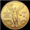 1981 1oz Gold Libertad Mexico CHOICE BU