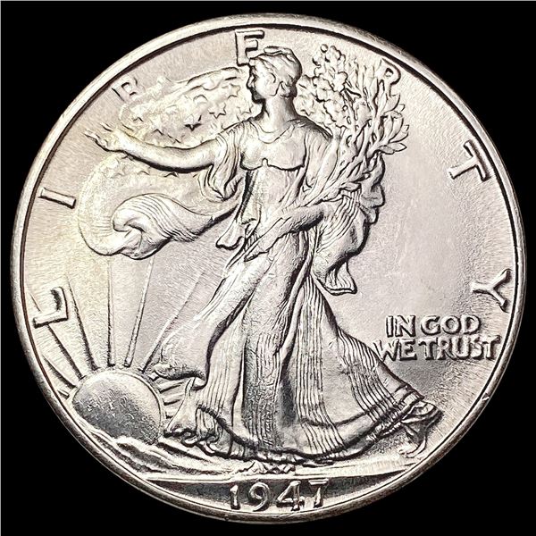 1947-D Walking Liberty Half Dollar UNCIRCULATED