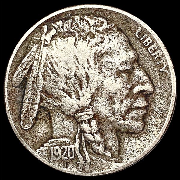 1920-D Buffalo Nickel LIGHTLY CIRCULATED