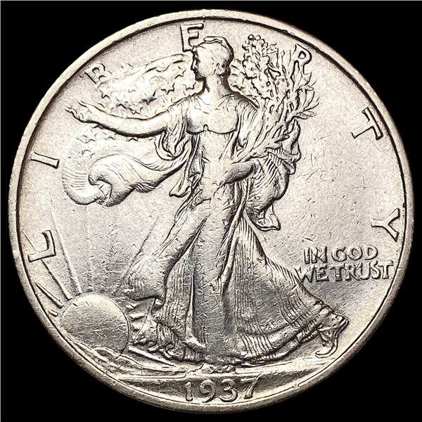 1937-S Walking Liberty Half Dollar CLOSELY UNCIRCULATED