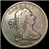 Image 1 : 1806 Sm. 6 Draped Bust Half Cent NICELY CIRCULATED