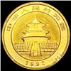 Image 2 : 1992 1/10 Oz Gold Panda CHOICE PROOF