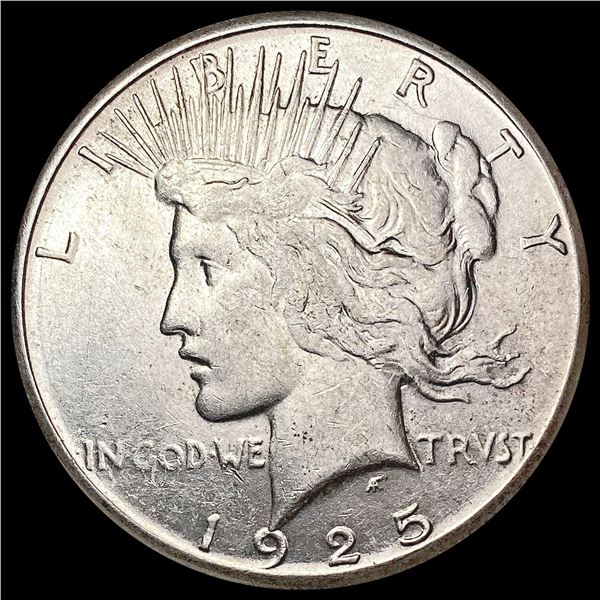 1925-S Silver Peace Dollar UNCIRCULATED