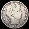 1896 Barber Half Dollar NICELY CIRCULATED