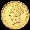 Image 1 : 1874 Rare Gold Dollar UNCIRCULATED