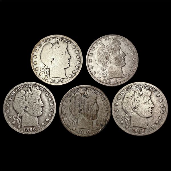 [5]1898-1907 Barber Half Dollar NICELY CIRCULATED