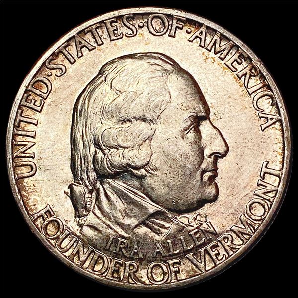 1927 Vermont Half Dollar CHOICE BU