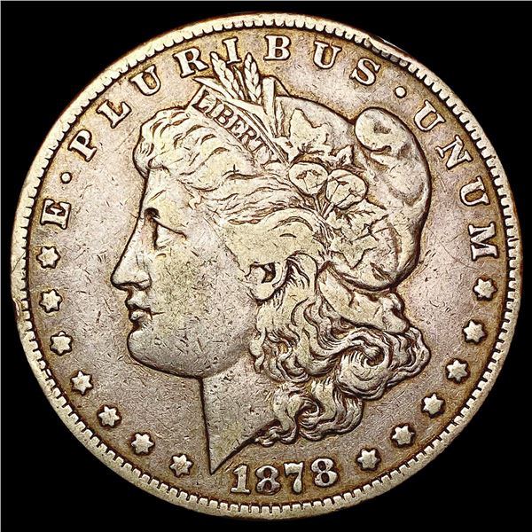 1878-CC Morgan Silver Dollar LIGHTLY CIRCULATED