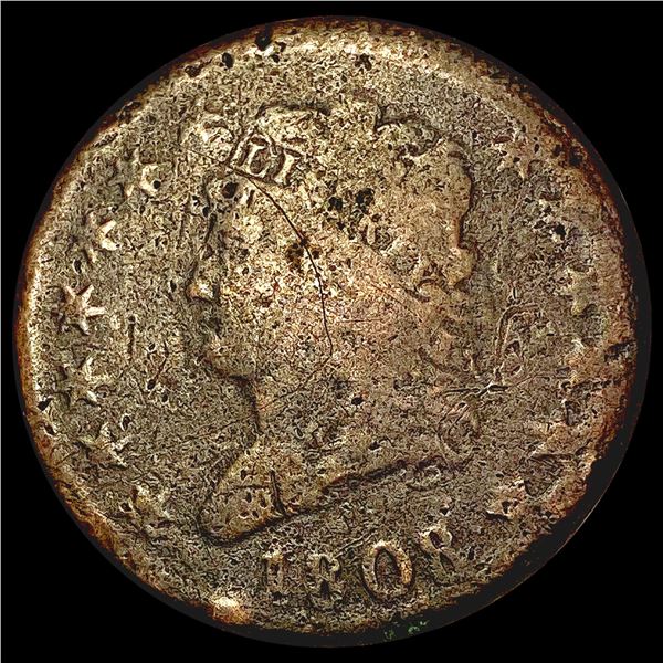 1808 Classic Head Large Cent NICELY CIRCULATED