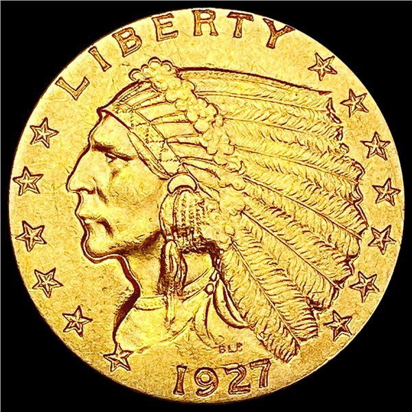 1927 $2.50 Gold Quarter Eagle NICELY CIRCULATED